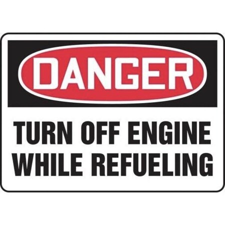 Accuform OSHA DANGER Safety Sign TURN OFF MVHR292VP MVHR292VP